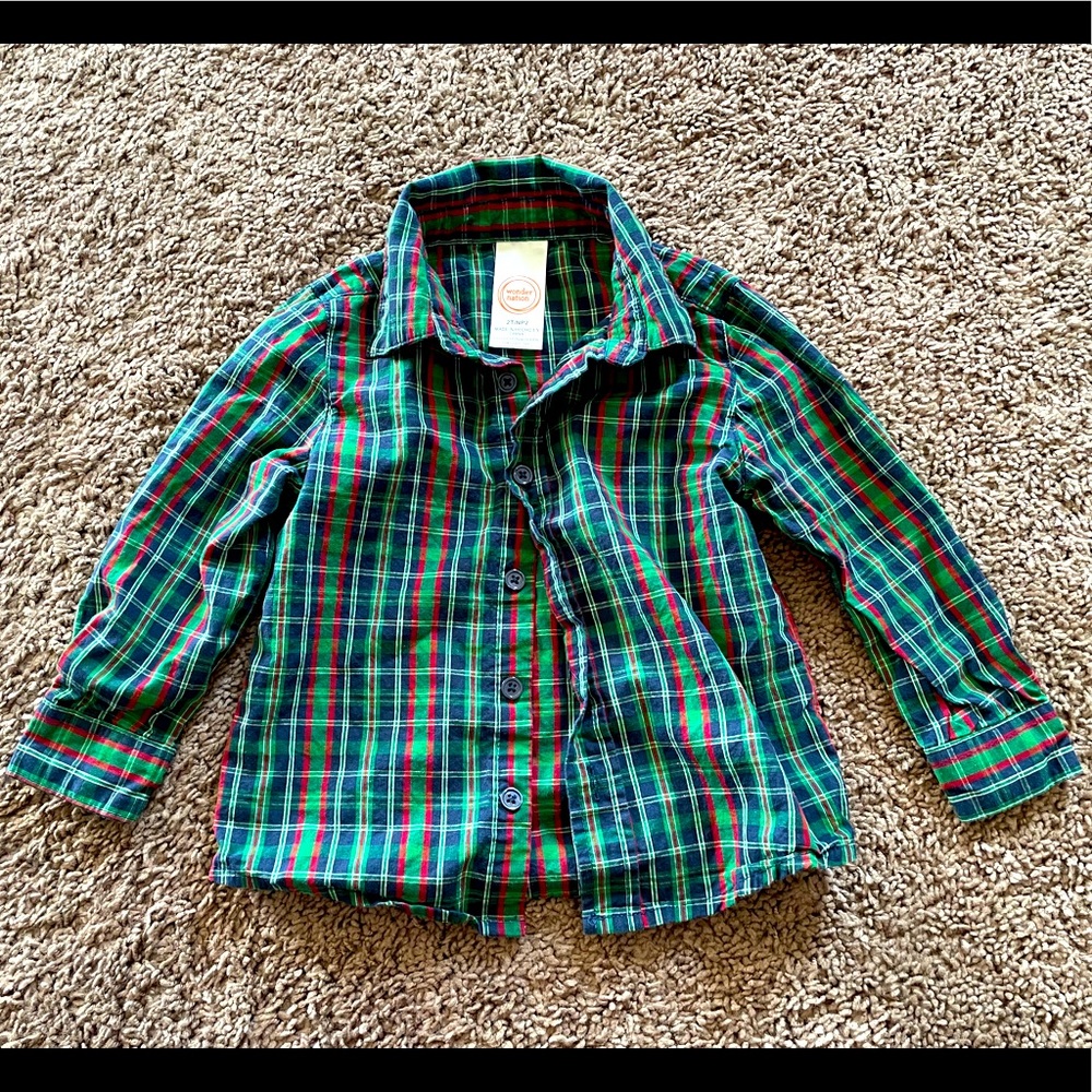 Boys button down shirt